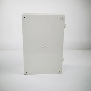 250x170x100 Hinged Electrical Enclosures in grey / Clear Transparent lid