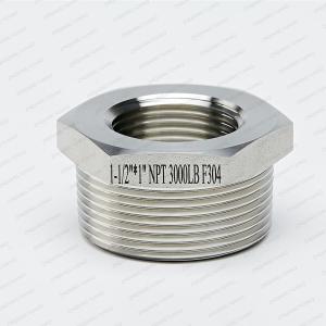 Buy cheap SS Hexagonal Bushing Forged Fitting Hex Bushing Internal External Thread Joint from wholesalers