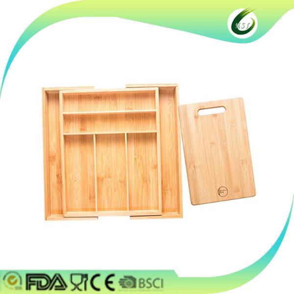 Buy cheap 2017 new expandable bamboo drawer organizer from wholesalers