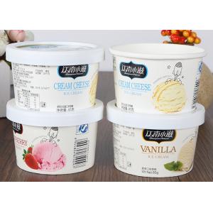 Paper Brand Disposable Christmas Soup Bowls Recyclable With 6- Colour Printing