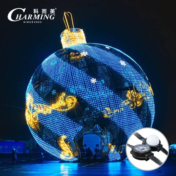 Buy cheap CM-40C High-Brightness Pixel Light φ40x15.2mm RGB IP66 PC Shell Ideal for Billboard & Bridge Lighting from wholesalers