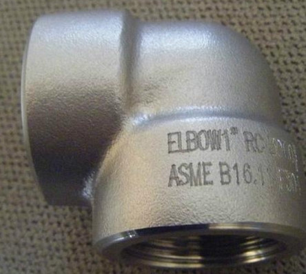 Buy cheap stainless ASTM A182 F317 threaded elbow from wholesalers