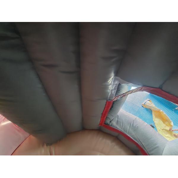 Commercial PVC Tarpaulin Fireproof Baffle Inflatable Bounce House With Slide Inflatable Combo Castle For Kids