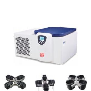 Buy cheap 1.8KW Refrigerated Table Top Centrifuge 20 Program With Single Chip Microcomputer from wholesalers