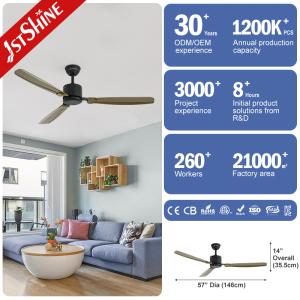 Buy cheap 1stshine Low Noise Ceiling Fan with Silent DC Copper Motor and 6 Speed Remote Control from wholesalers