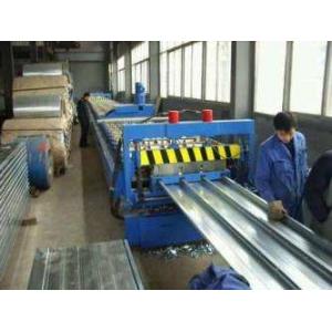 Buy cheap 15kw Floor Deck Roll Forming Machine Galvanzied Coil Material 9.5m×1.5m×1.3m from wholesalers