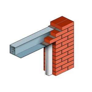 Buy cheap Galvanized Perforated Wire Mesh Buliding U Channel Lintel from wholesalers