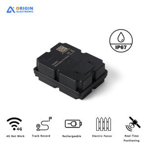 Buy cheap 7500mAh Rechargeable GPS Tracker IP67 Waterproofing Bluetooth Compatible Within 10 meters Accuracy for Cargo Tracking from wholesalers