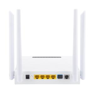 Buy cheap HiOSO FTTx Solutions XPON ONU Dualband 4GE 4WIFI POTs Plastic Casing Wifi ONU from wholesalers