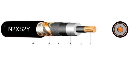 Quality  Medium Voltage Copper Single Phase Armoured Cable CE IEC Certification for sale