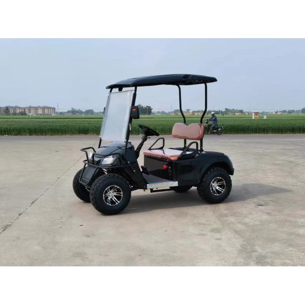 Golf Place 2 Seater Golf Cart With 3.9m Minimum Turning Radius And LCD