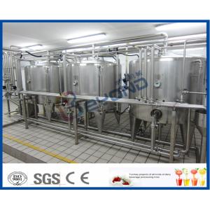 Buy cheap Full Auto UHT Milk Processing Line , Dairy Milk Processing Plant Milk Production Equipment from wholesalers
