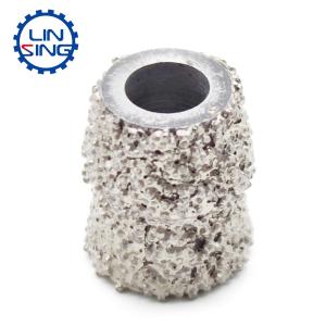 Diamond Vacuum Brazed Double-Cone Wire Saw Beads for Marble Travertine Cutting