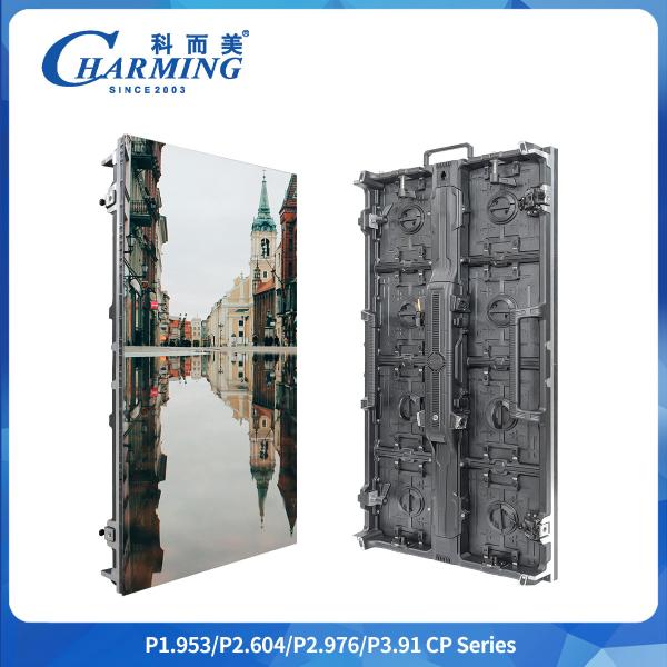 Quality Refresh Frequency 7680Hz P2.6/2.98/3.91 CP Series outdoor LED Video Wall With Power aviation socket for sale