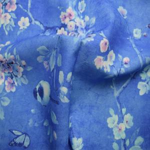 Buy cheap Modern Polyester Cotton Fabrics Ramie Cotton Silk Printed Fabric from wholesalers