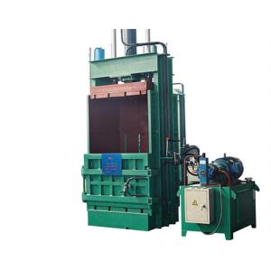 Larger Density 160 Tons Vertical Baler Machine / Industrial Cardboard Baler