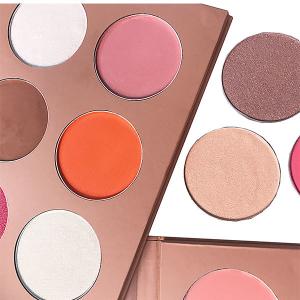 Buy cheap Long Lasting Face Highlighter Palette Blush And Bronzer from wholesalers