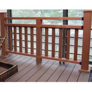 Buy cheap Custom WPC Hand Railing UV Resistant Balustrade WPC Recycled Materials from wholesalers
