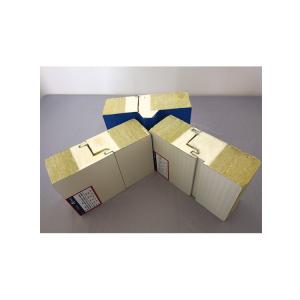 Buy cheap Insulation Rockwool Sandwich Panel Wall PU Polyurethane Edge from wholesalers