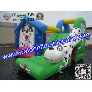 Buy cheap Backyard Kids Small Inflatable Bouncy Castle with Slide Hire from wholesalers