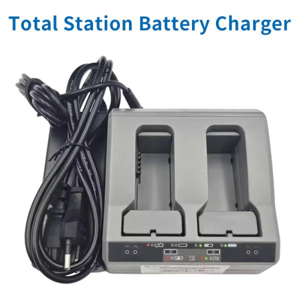 New Trimble Two Bays Dual Slots Charger 53018010 For Trimble R10 R8 S6 S8 SPS985