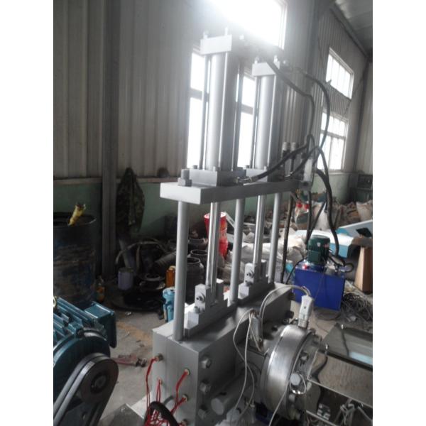 Quality PP Two Step Recycled Spaghetti Plastic Granules Machine / Raffia Pellet Extruder for sale