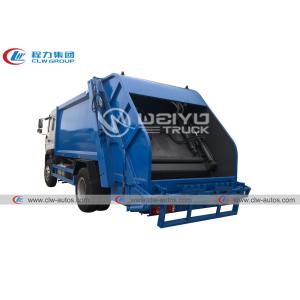 Sinotruk Homan Sanitation Garbage Compactor Truck 220hp 12cbm 12m3