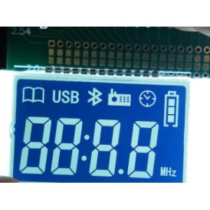 Buy cheap HTN Negative 7 Segment LCD Display Customized For Audio from wholesalers