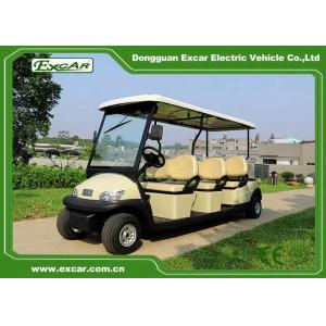 Buy cheap Excar 6 Seater Golf Buggy With 800x1100x280mm Aluminum Cargo Box from wholesalers