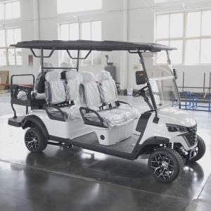 Customizable Logo 6 Seater Golf Cart With 120mm Ground Clearance And Maximum