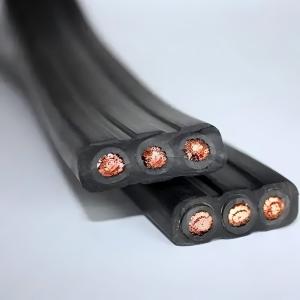 Buy cheap EPR Insulation, SE3 Jacket Rubber Flat Flexible Traveling Cable YZB from wholesalers