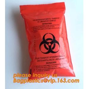 Buy cheap Biohazard Waste Garbage Bag, hazardous waste yellow plastic bag asbestos garbage bag, biohazard zipper bag, bagease, pac from wholesalers
