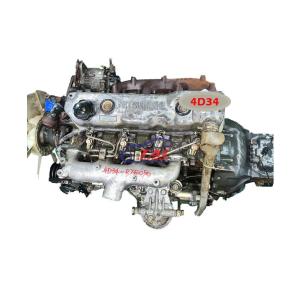 Buy cheap 4D34 Used Diesel Engine for Mitsubishi Truck Good Running Condition and ISO9001/TS16949 Certified from wholesalers