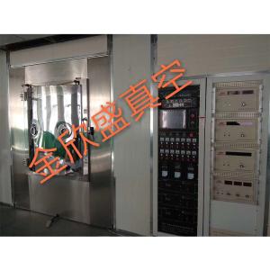 Buy cheap Foshan Uniform Coating Thickness High Efficiency Stainless Steel Door Handle Door Hinge PVD Coating Machine Manufacturer from wholesalers