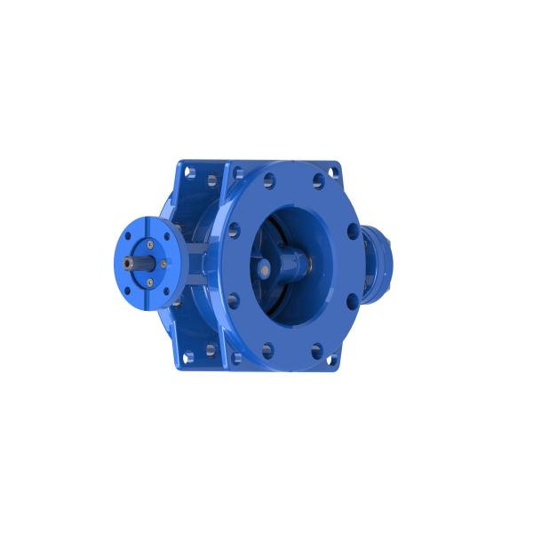 Buy cheap EN593 RAL5010 Dovetail Rubber Seal Butterfly Valve from wholesalers