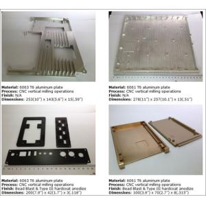 Buy cheap Alloy 3003 CNC Custom Machined Precision Aluminium Parts ISO9001 from wholesalers