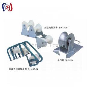 Buy cheap Cable Pithead Roller SH130S 10KN Load for Cable Pulling from wholesalers