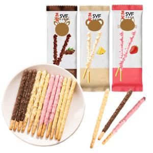 Buy cheap Casual Snacks Cookie Stick Biscuits With Cream Chocolate Sauce from wholesalers