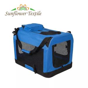 China 51*33*33cm Different Sizes Custom Color 600D Polyester Folding Dog Transport Travel Box on sale