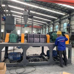 Waste Recyling Industrial dedicated fragments machine Used Tire Shredder Machine