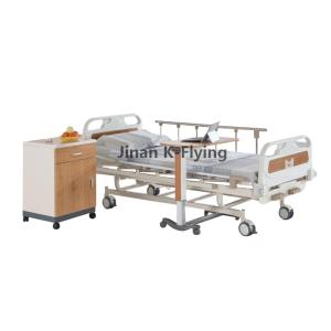 Buy cheap Aluminum Alloy Guardrails 2 Function Hospital Bed Folding from wholesalers