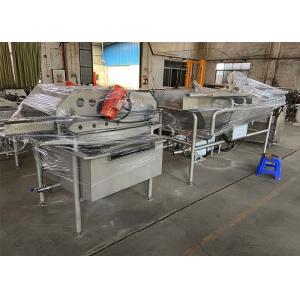 4.8KW Automatic Vegetable Washer 220V / 380V Lettuce Cleaning Machine