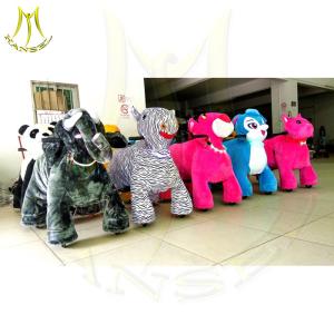 Buy cheap Hansel entertainement machine playing items for kids kids toy rider coin animal moving plush motorized animals from wholesalers