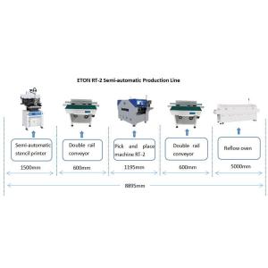 Buy cheap 6KW SMT Mounting Machine Automatic Two Materials Are Produced Simultaneously from wholesalers
