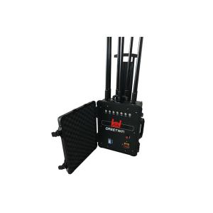 250W High Power Signal Jammer 150m Range OEM With Omni Directional Antennas