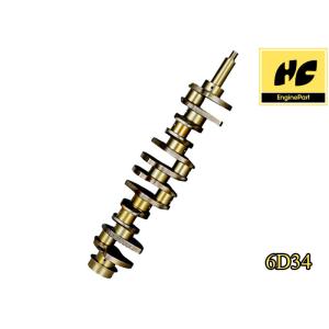 Buy cheap Used For Mitsubishi 6D34T ME300086 diesel engine crankshaft from wholesalers