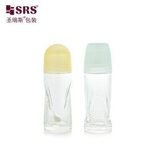 Buy cheap BLPG-A 50ml Big Capacity Empty Glass Roller Ball Bottle For Deodorant Gel Serum Body Antipersipirant Packaging Wholesale from wholesalers