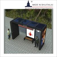 Buy cheap Outdoor Light Box L4000mm Wifi Solar Bus Shelter product