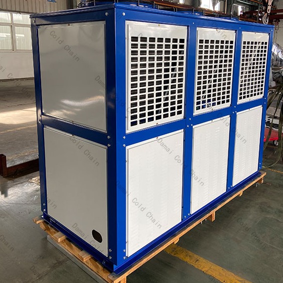 Buy cheap DM Industrial Air Cooler Condenser H Type Customized with Direct Drive / Axial Fan from wholesalers