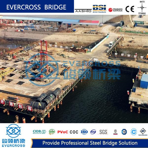 Quality Customized Steel Bailey Bridge Fabrication AISI ASTM BS Standard for sale